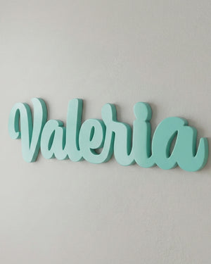 Nombre de pared ¨Modelo Mila¨