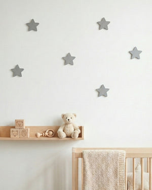 Set de 6 estrellas para pared