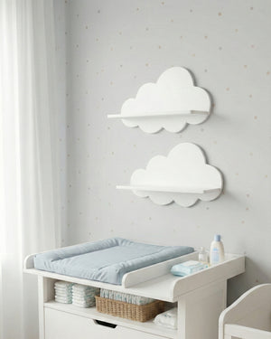 Set 2 Repisas de Nube Flotantes