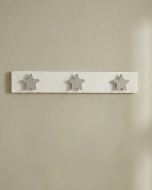 Perchero Infantil de Tres Colgadores Diseño Estrella