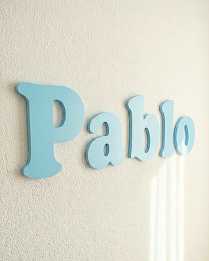 Letras de pared ¨Modelo Coco¨