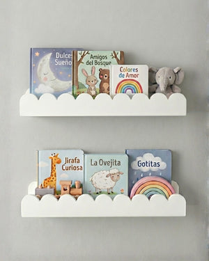 Set Dos Repisas de Ondas para Cuentos