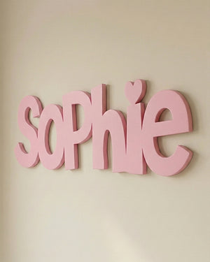 Nombre de pared ¨Modelo Cherri¨