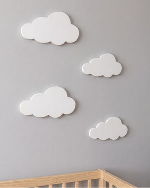 Set Decorativo de Pared Nubes y Estrellas