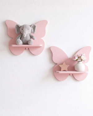 Set 2 Repisas Mariposa