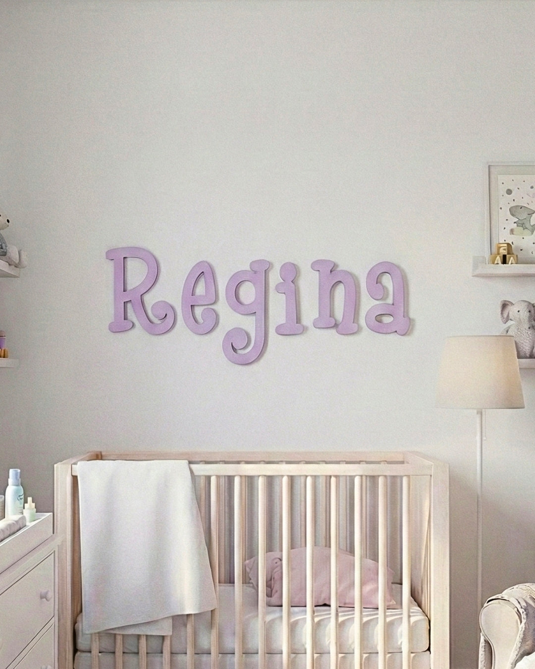 Letras de pared ¨Modelo Abbie¨