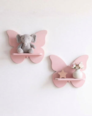 Set 2 Repisas Mariposa