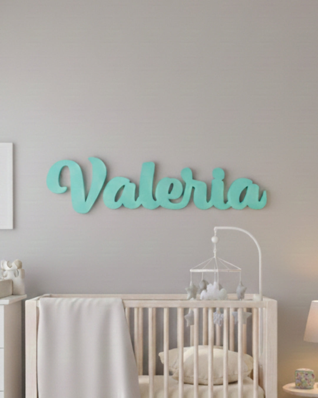 Nombre de pared ¨Modelo Mila¨