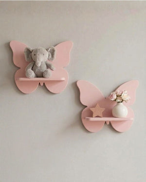Set 2 Repisas Mariposa