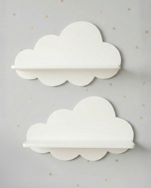 Set 2 Repisas de Nube Flotantes