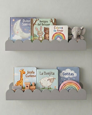 Set Dos Repisas de Ondas para Cuentos