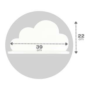 Repisa Nube de madera