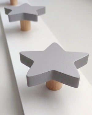 Perchero Infantil de Tres Colgadores Diseño Estrella