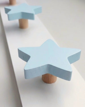 Perchero Infantil de Tres Colgadores Diseño Estrella