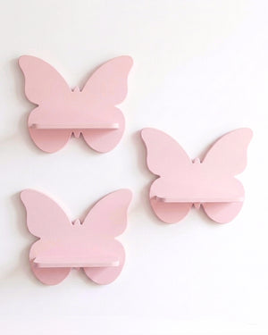 Set 3 Repisas Mariposas