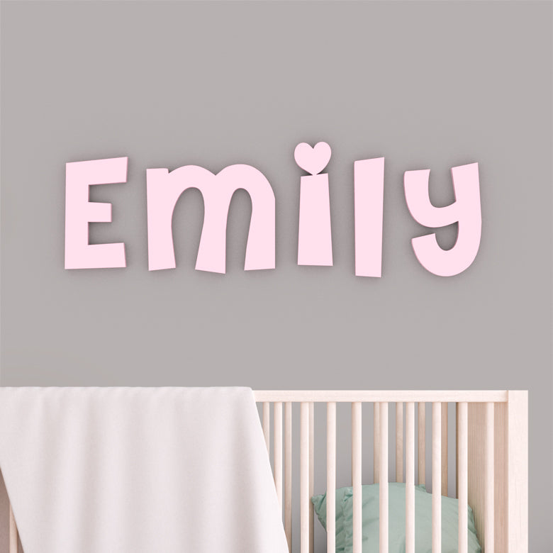 Letras de pared ¨Modelo Cherri¨